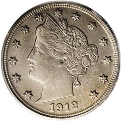 1912-S 5C MS65 PCGS. A solid Gem example of this key d 