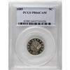Image 1 : 1885 5C PR66 Cameo PCGS. While Premium Gem business st 