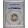Image 1 : 1910 5C PR65 Cameo PCGS. Just the slightest hint of co 