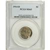 Image 1 : 1914-D 5C MS65 PCGS. Although this is not a rare date, 
