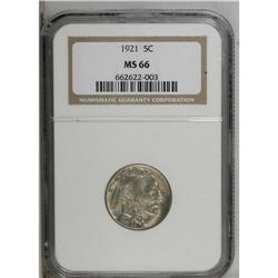 1921 5C MS66 NGC. Frosty surfaces are imbued with whis 