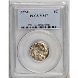 1937-D 5C MS67 PCGS. This appears to be an example of 