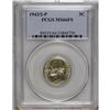 Image 3 : 1943/2-P 5C MS66 Full Steps PCGS. The lower curve of t 