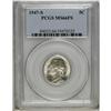Image 3 : 1947-S 5C MS66 Full Steps PCGS. Boldly struck save for 