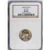 Image 1 : 1954-S/D 5C MS66 NGC. FS-033. A highly lustrous gold-t 