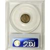 Image 2 : 1862 H10C MS66 PCGS. A lustrous piece with slate-gray 