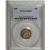 Image 1 : 1857 10C MS65 PCGS. A well struck and lustrous antebel 