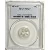Image 3 : 1876-CC 10C MS67 PCGS. Type One Reverse. The attribute 