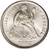 Image 1 : 1882 10C MS67 PCGS. This is a relatively common Seated 