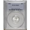 Image 3 : 1884 10C MS67 PCGS. Hints of gold toning grace this lu 
