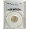Image 1 : 1891-O 10C MS65 PCGS. A remarkably well-preserved Gem 
