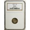 Image 1 : 1892-S 10C MS64 NGC. Light tan-gray surfaces reveal so 