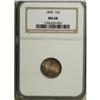 Image 3 : 1898 10C MS68 NGC. An intensely toned Superb Gem with 