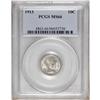 Image 1 : 1913 10C MS66 PCGS. Lustrous light silver surfaces hav 