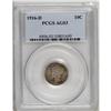 Image 1 : 1916-D 10C AG3 PCGS. The obverse of this heavily worn 