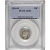 Image 1 : 1916-D 10C AG3 PCGS. A thoroughly worn but still legib 