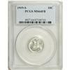 Image 3 : 1919-S 10C MS64 Full Bands PCGS. Satin luster and full 