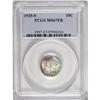 Image 1 : 1935-S 10C MS67 Full Bands PCGS. Tan and golden-brown 