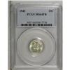 Image 3 : 1945 10C MS64 Full Bands PCGS. Well struck with a brig 