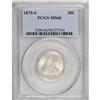 Image 3 : 1875-S 20C MS66 PCGS. Frosty and very well struck, eve 