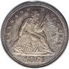 Image 1 : 1851 25C MS64 PCGS. The razor-sharp striking details a 