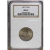 Image 1 : 1877-S 25C MS65 NGC. Attractive luster and pretty viol 