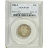 Image 3 : 1901-S 25C Good 4 PCGS. This key-date Barber quarter d 