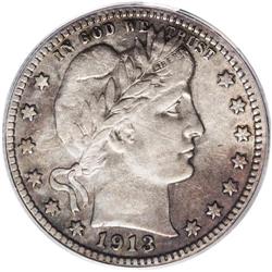1913-S 25C XF40 PCGS. This is a surprisingly important 