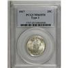 Image 1 : 1917 25C Type One MS65 Full Head PCGS. A solidly struc 