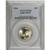 Image 1 : 1934 25C Light Motto MS66 PCGS. Delicate champagne pat 