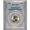 Image 1 : 1935 25C MS67 PCGS. Ex: Omaha Bank Hoard. Frosty with 