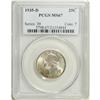 Image 3 : 1935-D 25C MS67 PCGS. One of the most difficult issues 