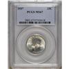 Image 1 : 1937 25C MS67 PCGS. This shining Superb Gem has pale g 