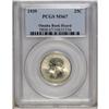 Image 1 : 1939 25C MS67 PCGS. Intermittent reddish-tan toning ap 