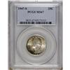 Image 1 : 1947-S 25C MS67 PCGS. Light pearl-gray patina appears 