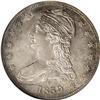 Image 1 : 1839-O 50C AU58 NGC. Speckles of light olive-tan run o 