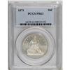 Image 1 : 1871 50C PR63 PCGS. Moderately reflective beneath thin 