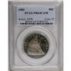 Image 1 : 1883 50C PR64 Cameo PCGS. The devices contrast nicely 