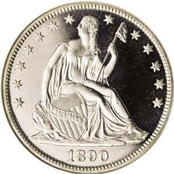 1890 50C PR66 Cameo NGC. Icy devices exhibit obvious w 