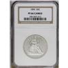 Image 3 : 1890 50C PR66 Cameo NGC. Icy devices exhibit obvious w 