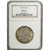 Image 3 : 1903-S 50C MS64 NGC. Golden-brown borders frame cream- 