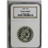 Image 3 : 1896 50C PR66 Cameo NGC. Deep mirror fields set off th 