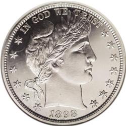 1898 50C PR67 Ultra Cameo NGC. This coin is in many wa 