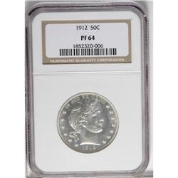 1912 50C PR64 NGC. Choice and boldly defined with just 