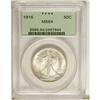 Image 1 : 1916 50C MS64 PCGS. Softly lustrous and well struck. T 