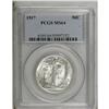 Image 1 : 1917 50C MS64 PCGS. Choice and lustrous with a separat 