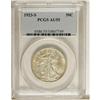 Image 1 : 1923-S 50C AU55 PCGS. A still-lustrous piece that has 