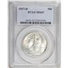 Image 1 : 1937-D 50C MS65 PCGS. A hint of silver-gray patina res 