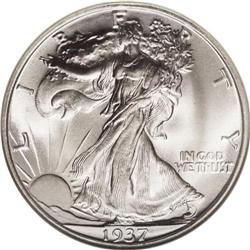 1937-S 50C MS67 NGC. An outstanding example of this po 