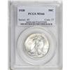 Image 1 : 1938 50C MS66 PCGS. Highly lustrous and largely untone 
